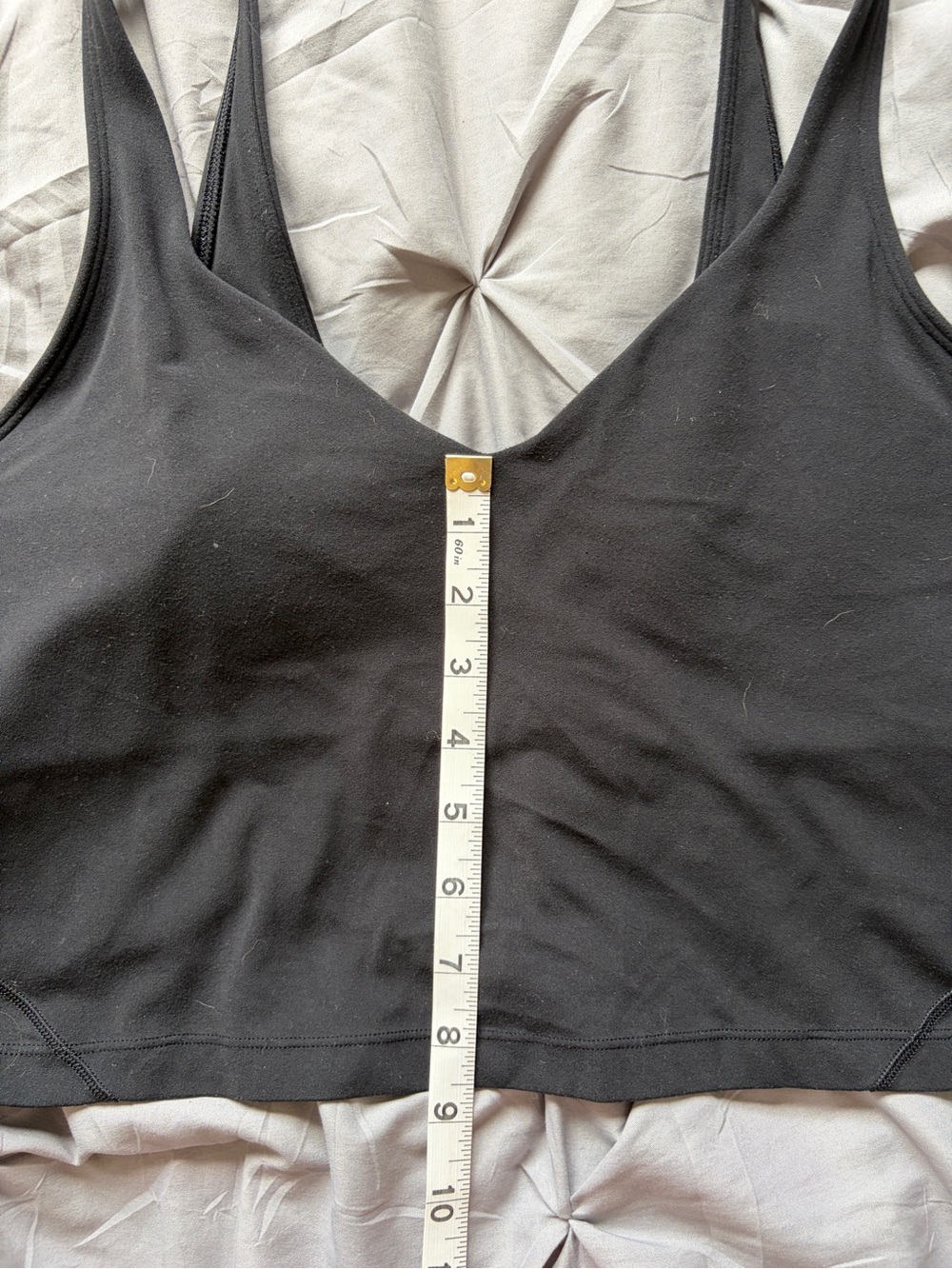 lululemon Align Tank Black V-Neck Cropped - Picture 7 of 7